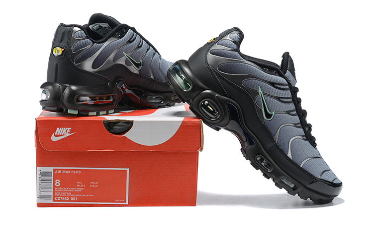 2021 Nike Air Max Plus LX Grey Black Running Shoes
